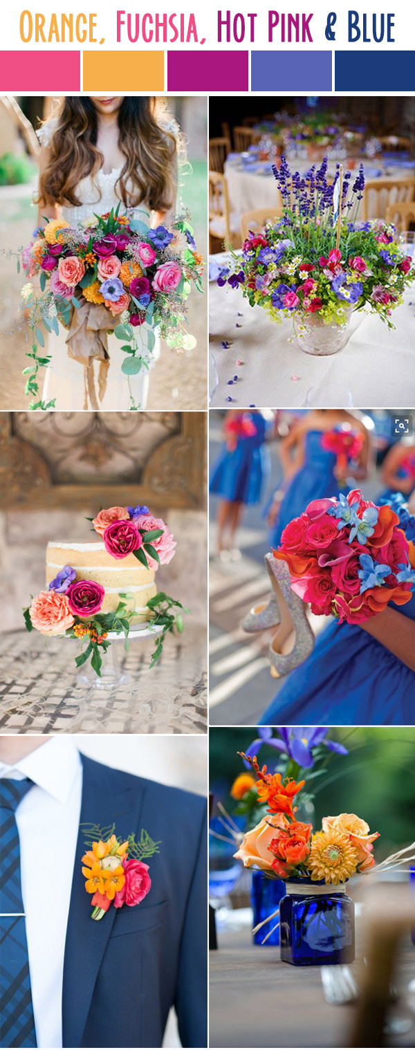 Wedding Color Combos
 10 Best Wedding Color Palettes For Spring & Summer 2017