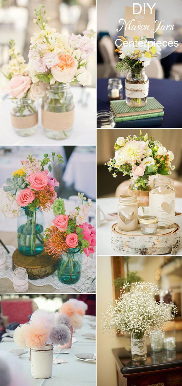 Wedding Decorations Diy
 40 DIY Wedding Centerpieces Ideas for Your Reception