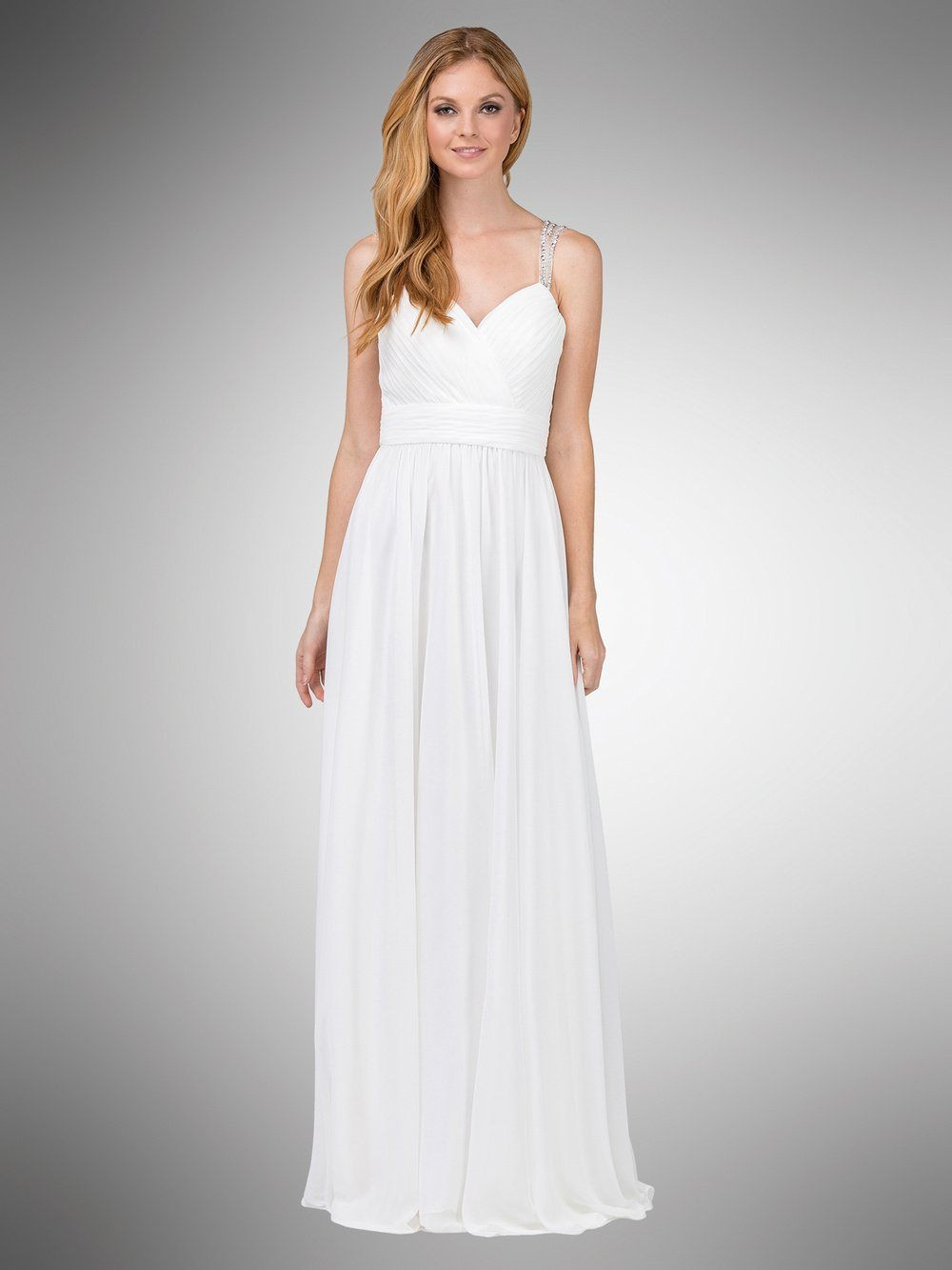 Wedding Dresses Casual
 Casual chiffon wedding dress – Simply Fab Dress