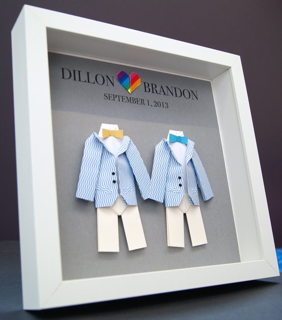 Wedding Gift Ideas For Gay Couple
 Fun Gay Wedding Gifts for Same Couples Pridezillas