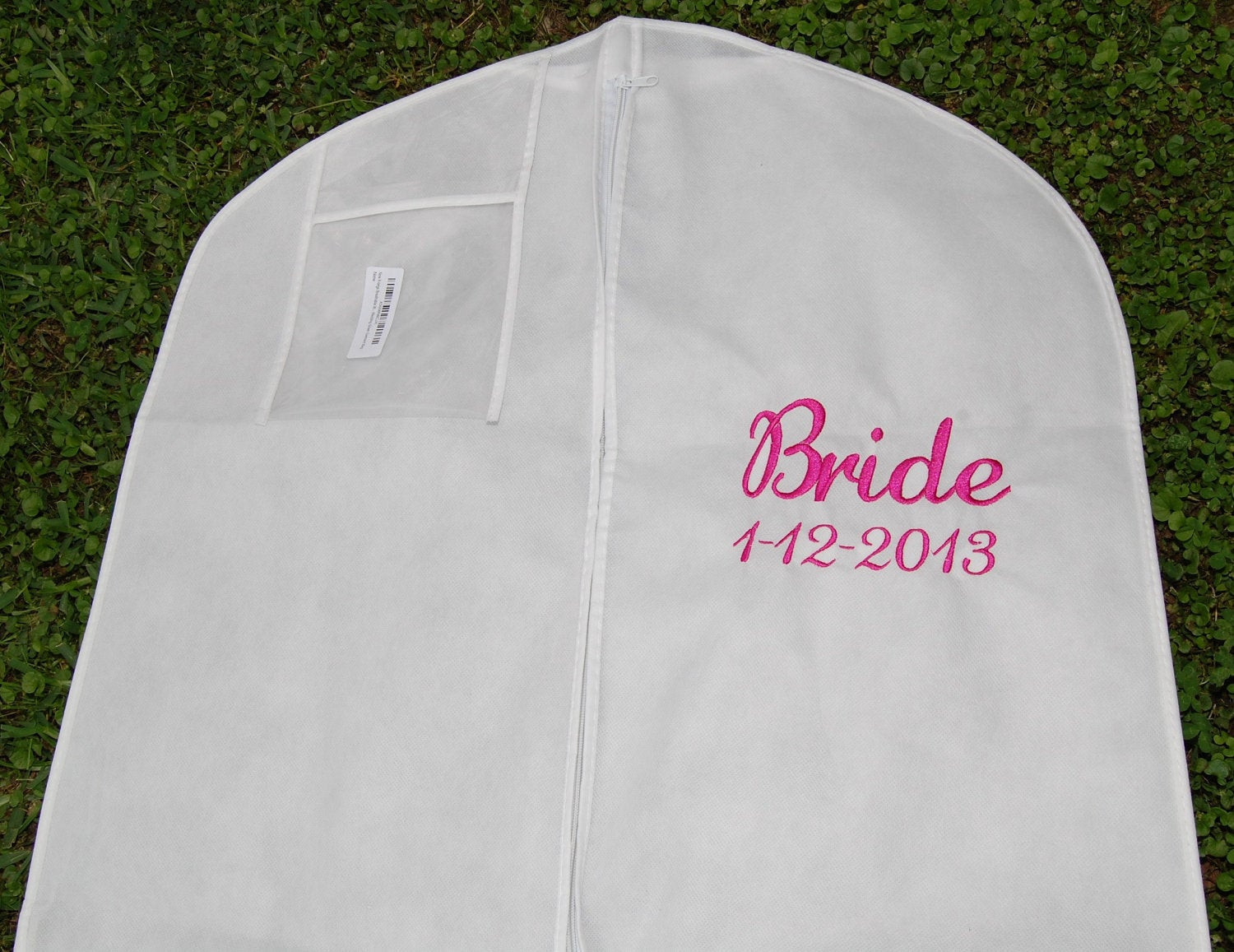Wedding Gown Bag
 Personalized XL Extra Bridal Gown Dress Garment Bag