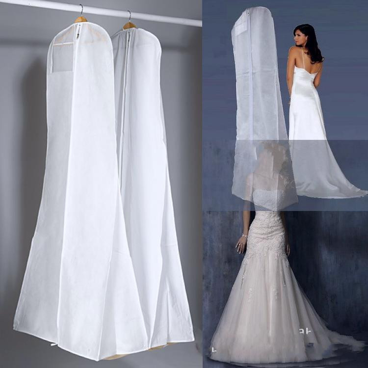 Wedding Gown Bag
 All White No Logo Cheapest Wedding Dress Gown Bag Garment