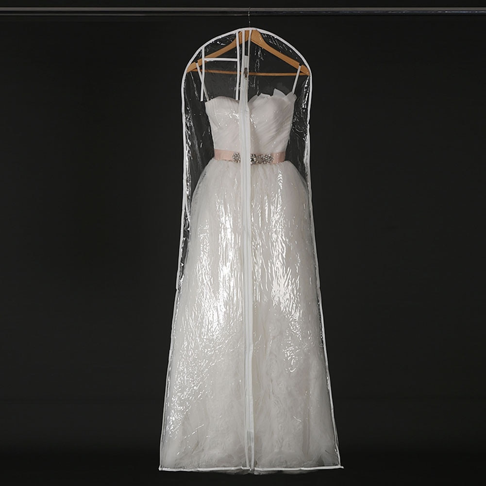 Wedding Gown Bag
 1x Clear Wedding Dress Cover Storage Bags Dustproof
