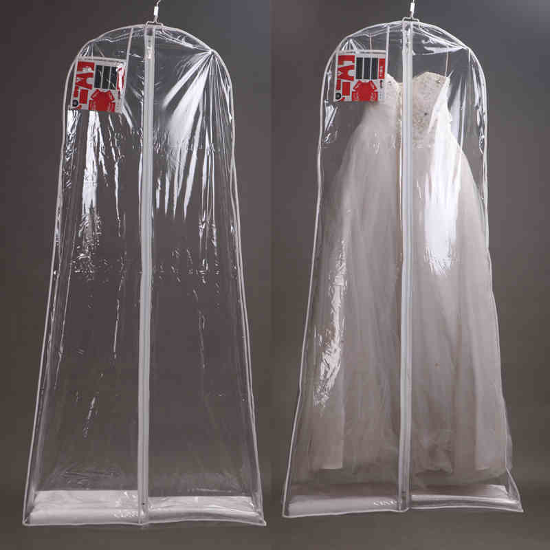 Wedding Gown Bag
 Clear Wedding Dress Cover Storage Bags Dustproof