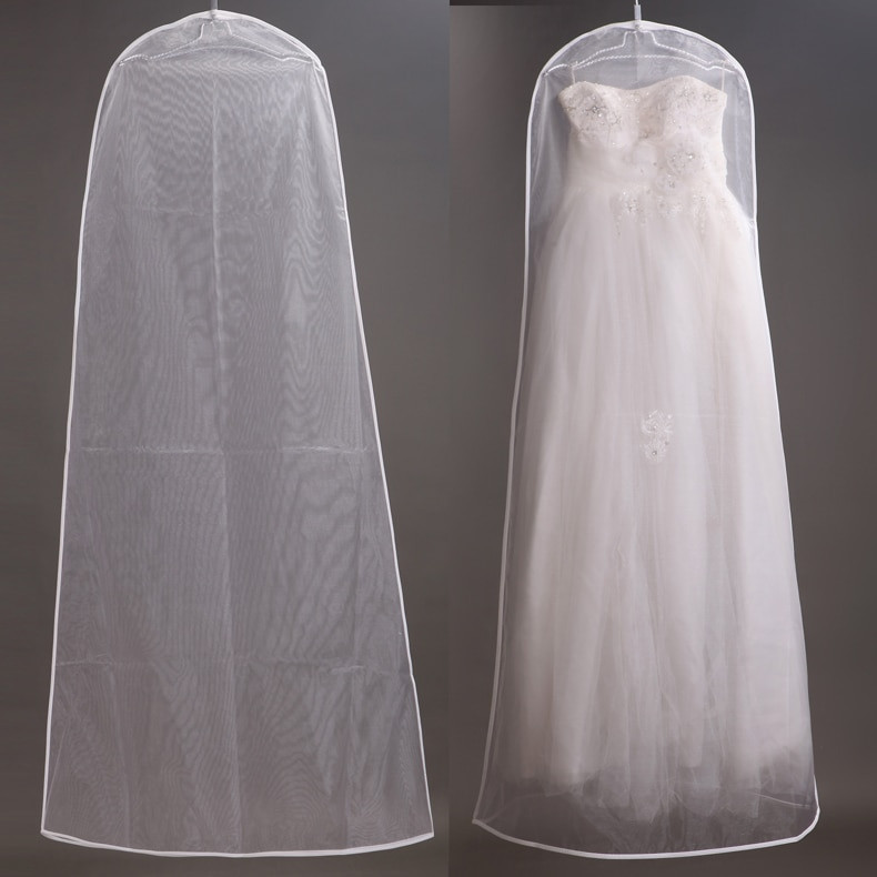 Wedding Gown Bag
 160cm Soft Tulle Wedding Dress Bags Clothes Cover Dust