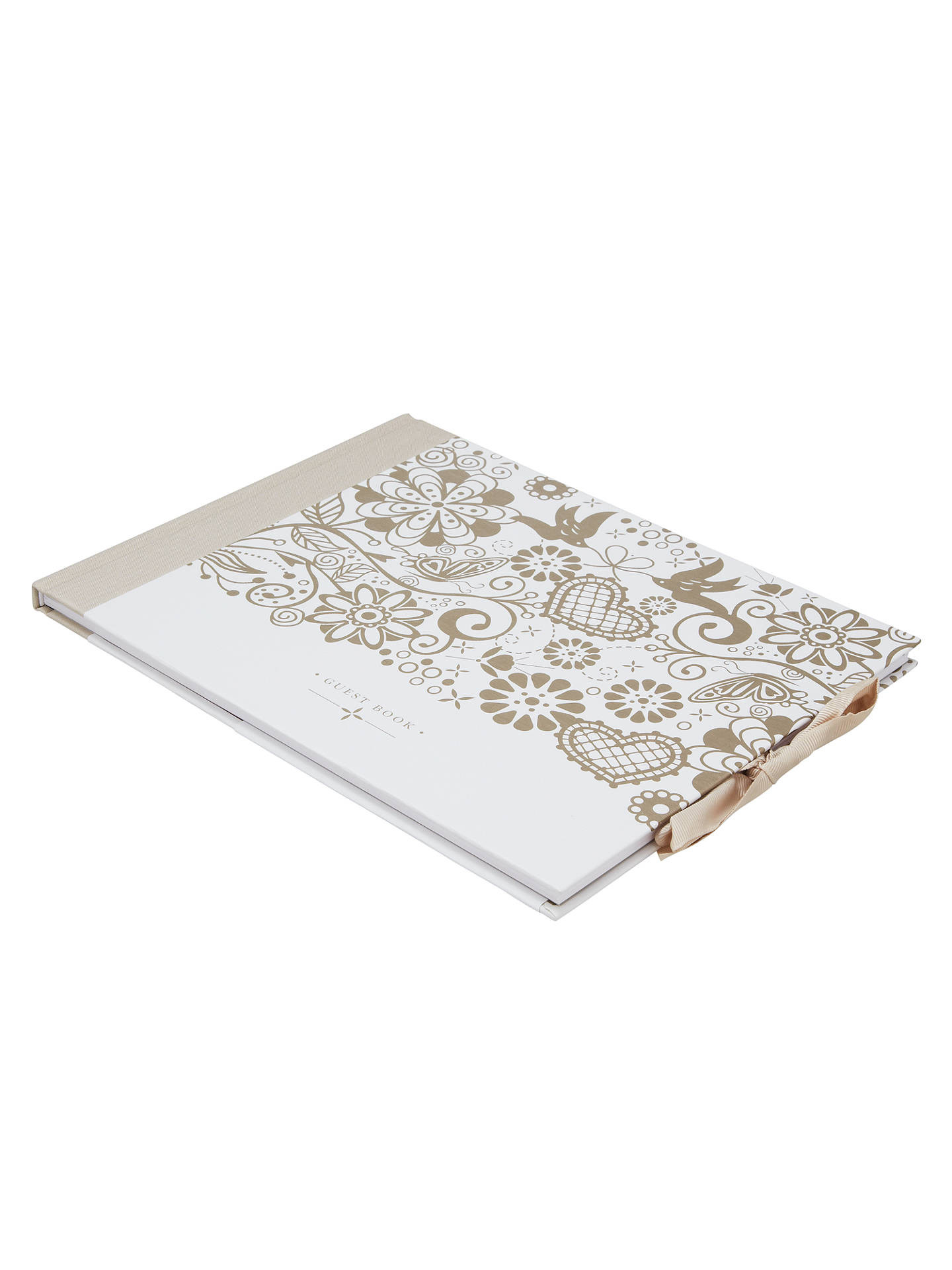 Wedding Guest Book Buy Online
 Ktwo Wedding Day Guest Book at John Lewis & Partners