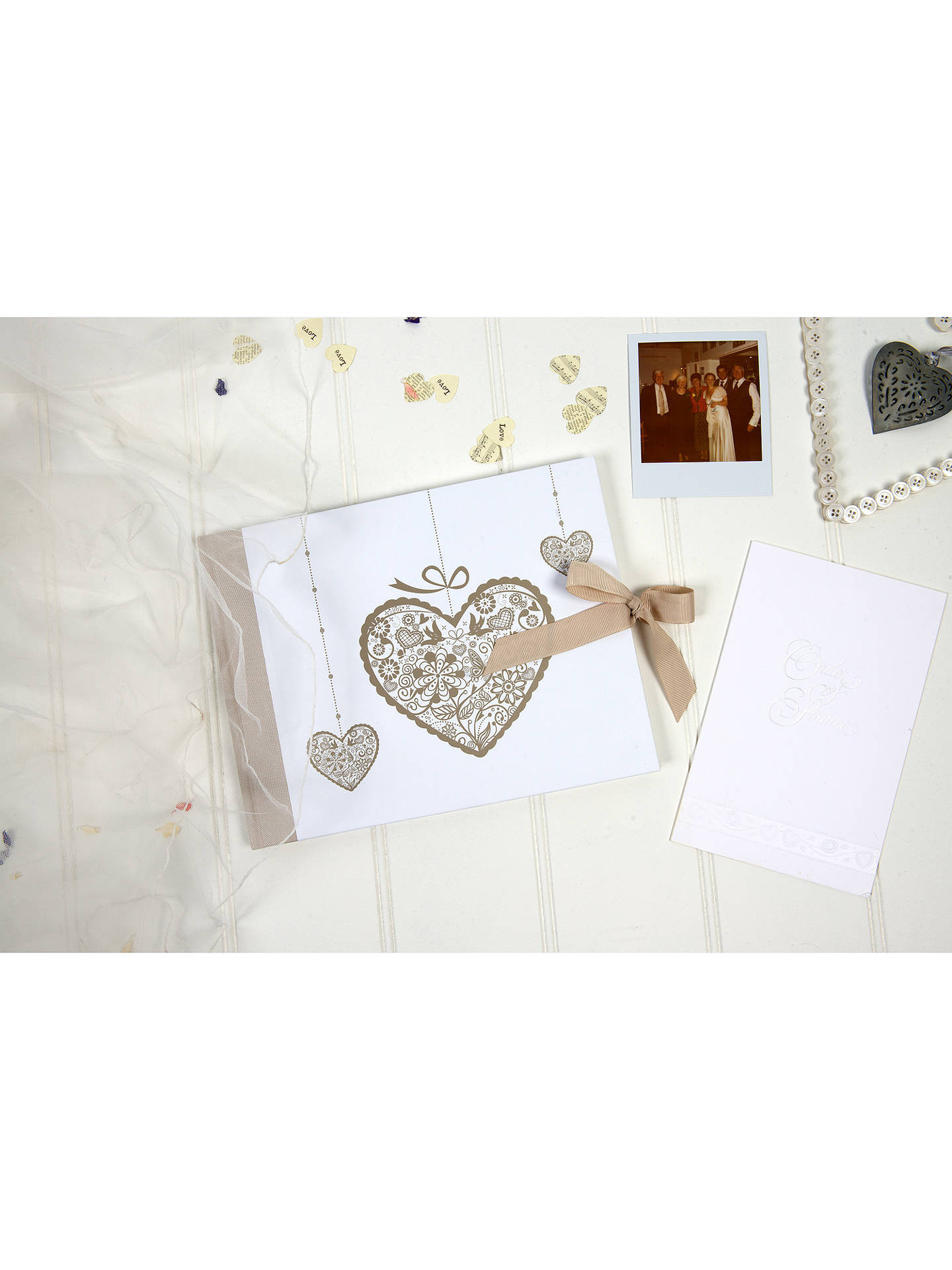 Wedding Guest Book Buy Online
 Busy B Wedding Guest Book Multi at John Lewis & Partners