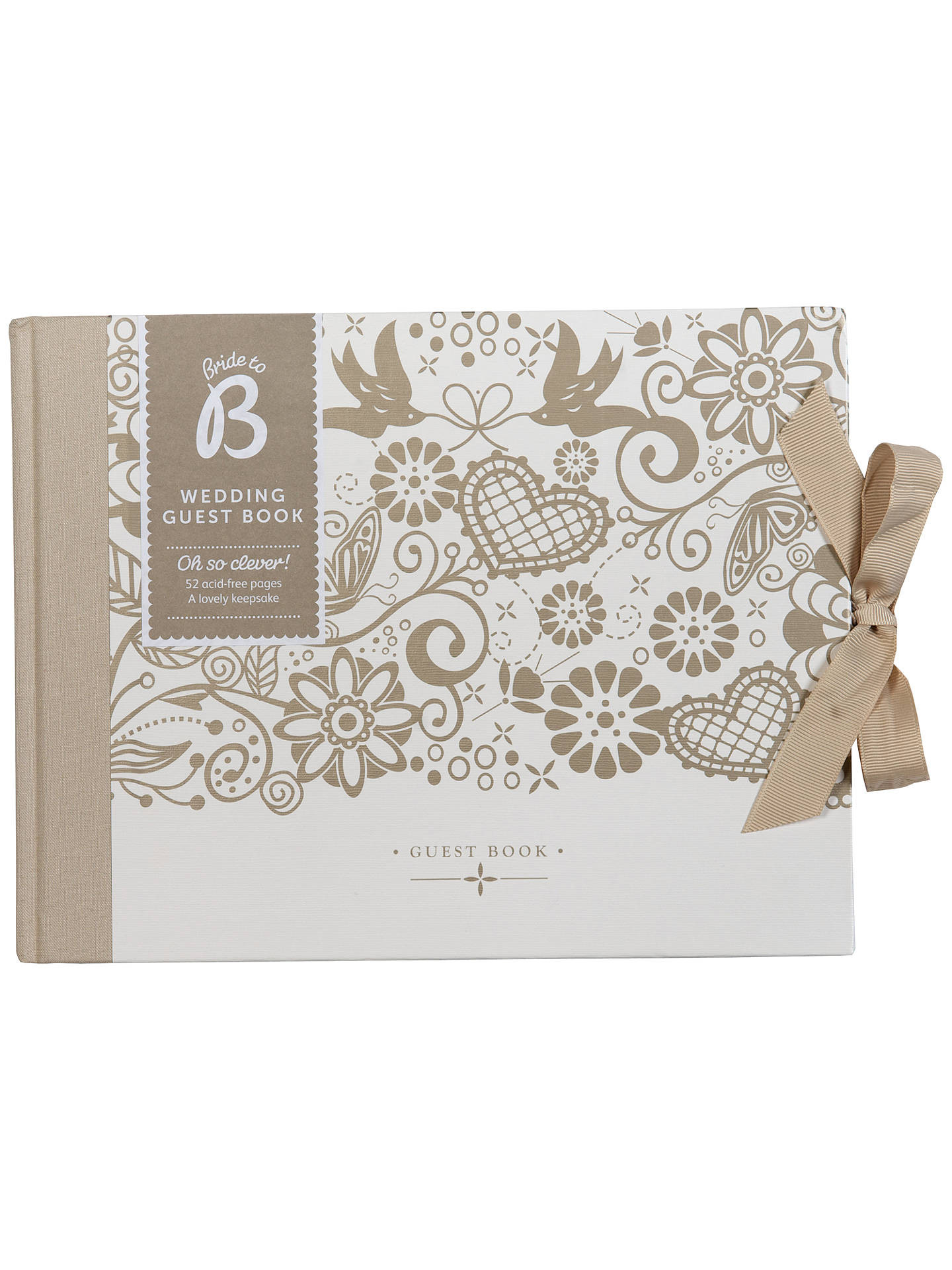 Wedding Guest Book Buy Online
 Busy B Wedding Guest Book Multi at John Lewis & Partners