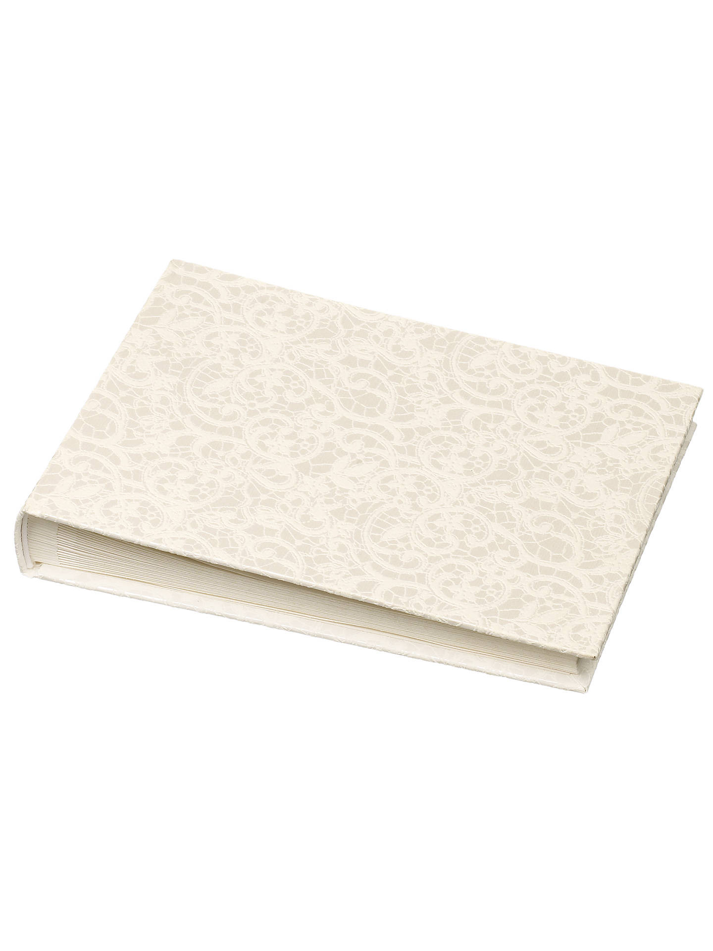 Wedding Guest Book Buy Online
 John Lewis Lace Wedding Collection Guest Book at John