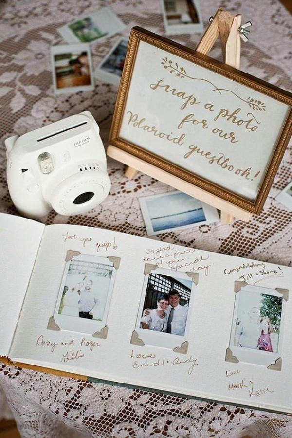 Wedding Guest Book Corner
 25 Sweet and Memorable Wedding Guest Book Ideas Bored Art