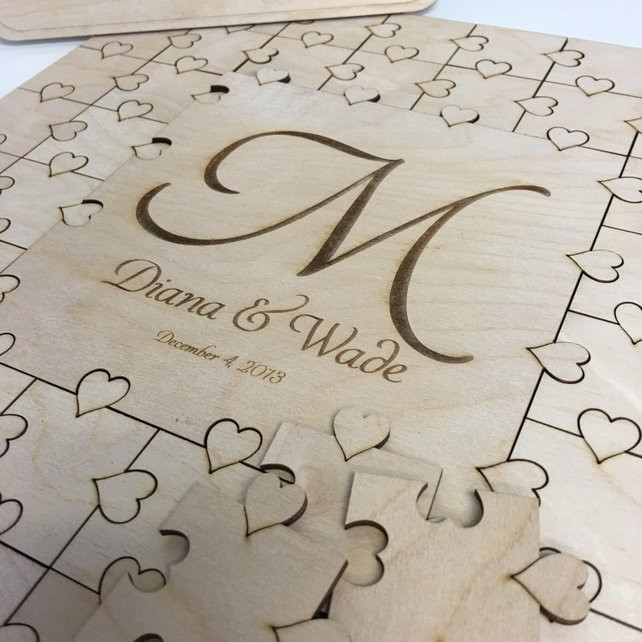 Wedding Guest Book Puzzles
 Puzzle Guest Book Wedding Guest Book Letter