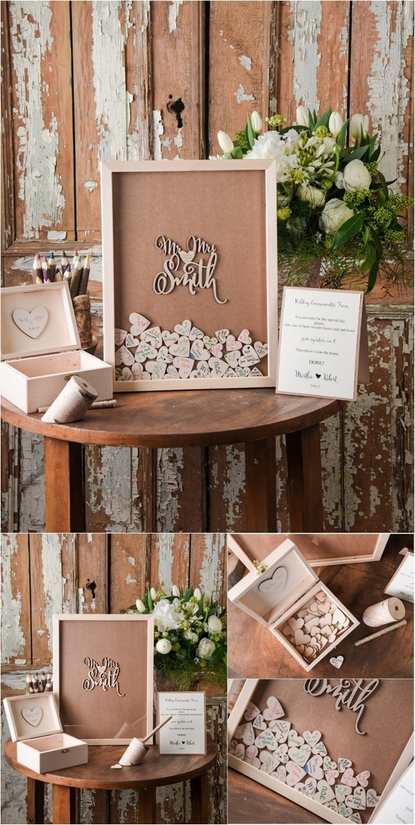 Wedding Guest Book Rustic
 Rustic Wedding Guest Book