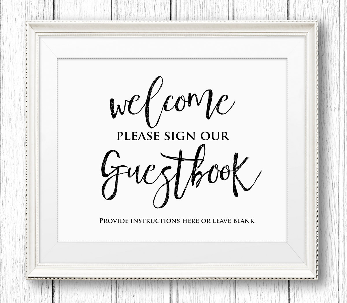 Wedding Guest Sign Book
 Wedding Guestbook Sign Printable Wedding Guest Book Sign