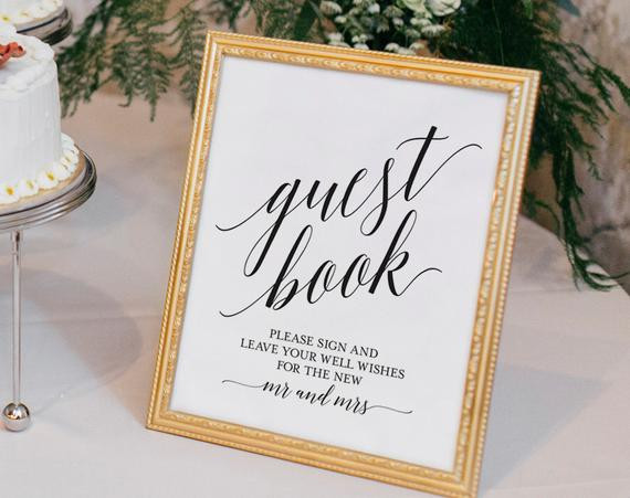 Wedding Guest Sign Book
 Guest Book Sign Guest Book Wedding Guest Book Ideas