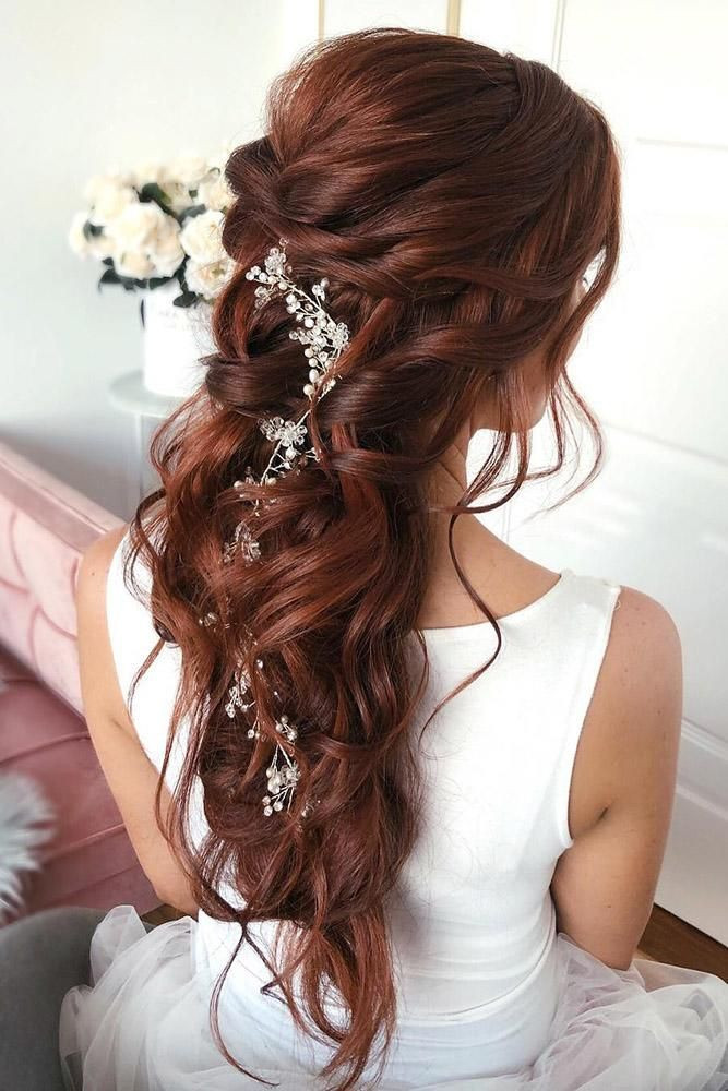 Wedding Hairstyles For Medium Hair Half Up
 25 Amazing Half Up Half Down Wedding Hairstyles ChicWedd