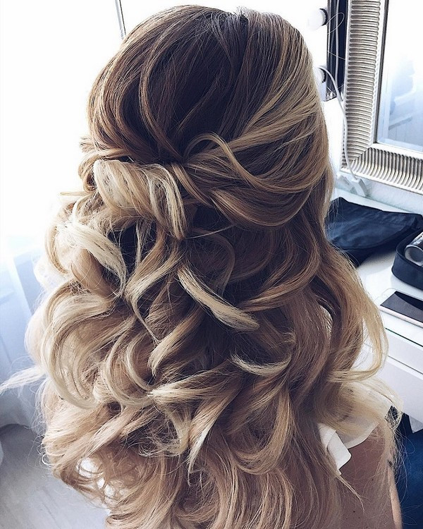 Wedding Hairstyles For Medium Hair Half Up
 15 Chic Half Up Half Down Wedding Hairstyles for Long Hair