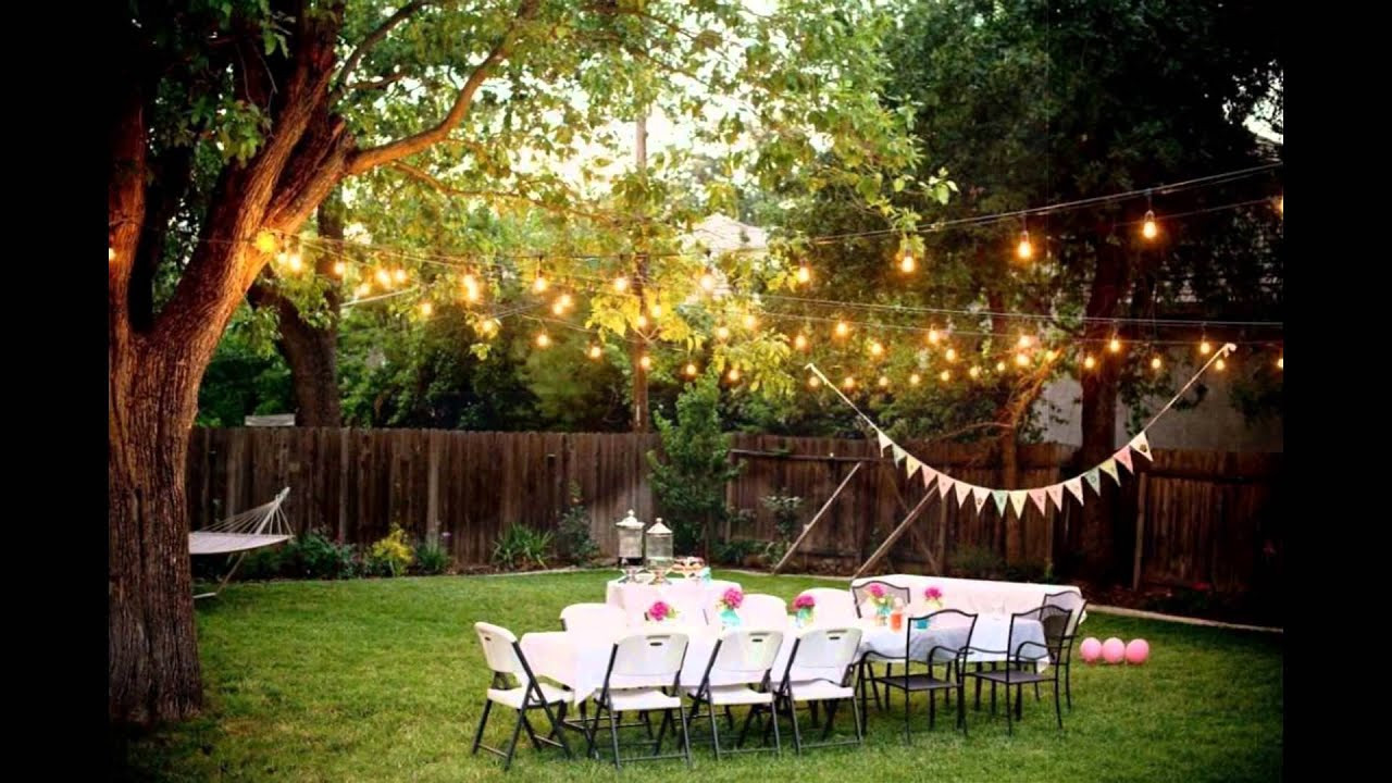 Wedding In Backyard
 Backyard Weddings on a Bud