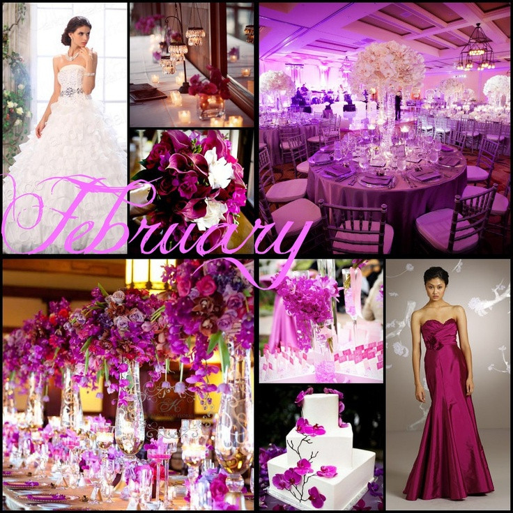 Wedding In February Themes
 42 best Color By Month images on Pinterest