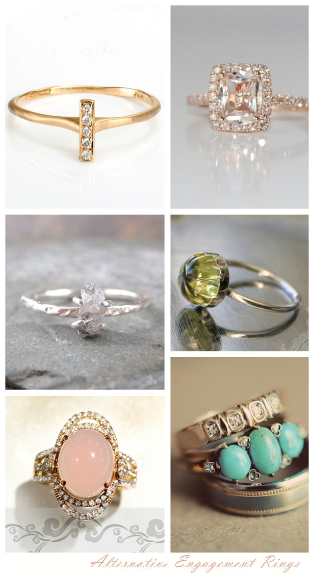Wedding Ring Alternatives
 Stunning Alternative Engagement Rings