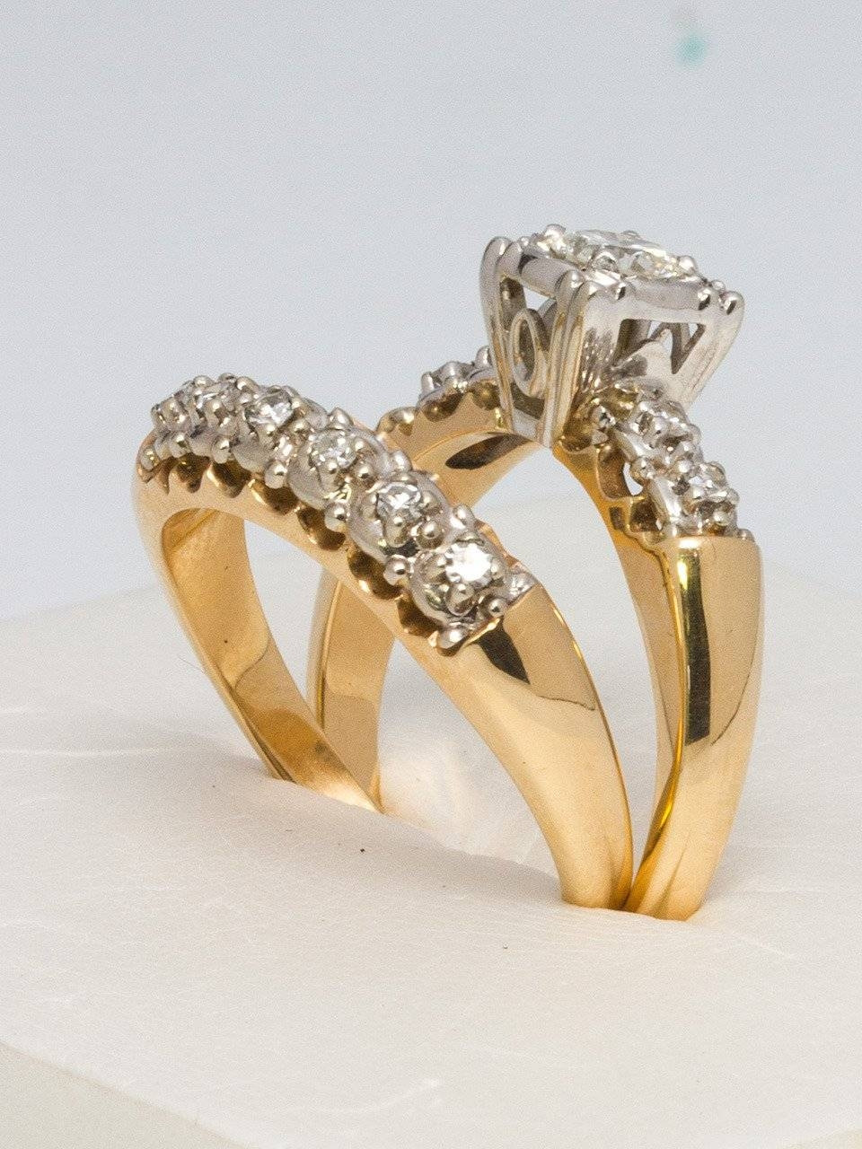 Wedding Rings Yellow Gold
 15 Collection of Yellow Gold Wedding Band Sets