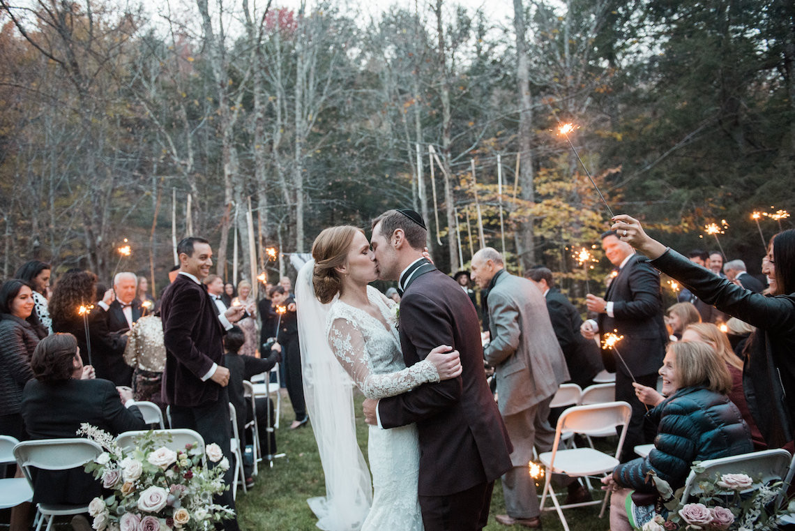 Wedding Sparklers Nyc
 This elegant Catskills wedding uses sparklers in such a