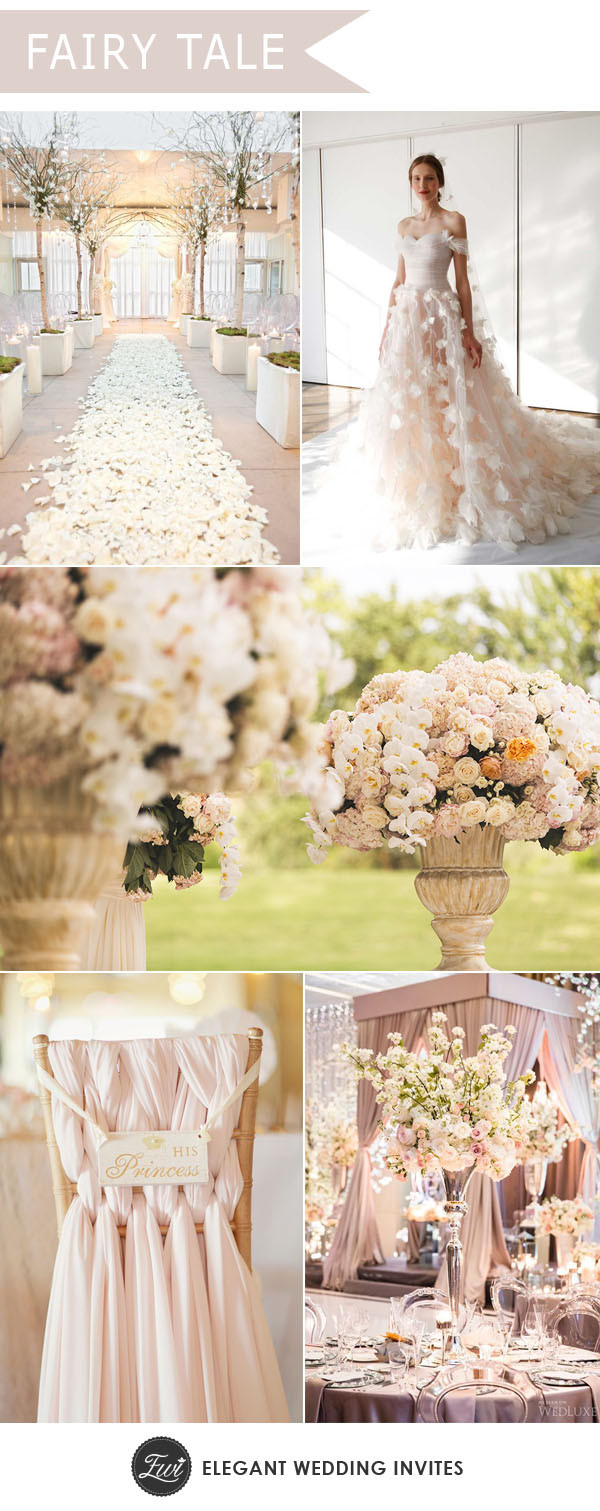 Wedding Themes Fairytale
 Stunning Wedding Concept Decor With Gorgeous Designs For