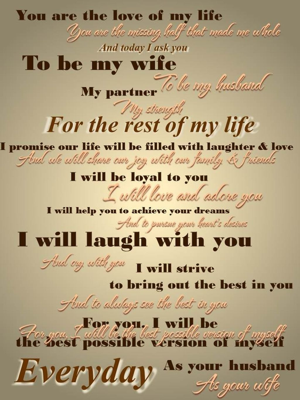 Wedding Vows
 Funny Wedding Vows Make Your Guests Happy cry