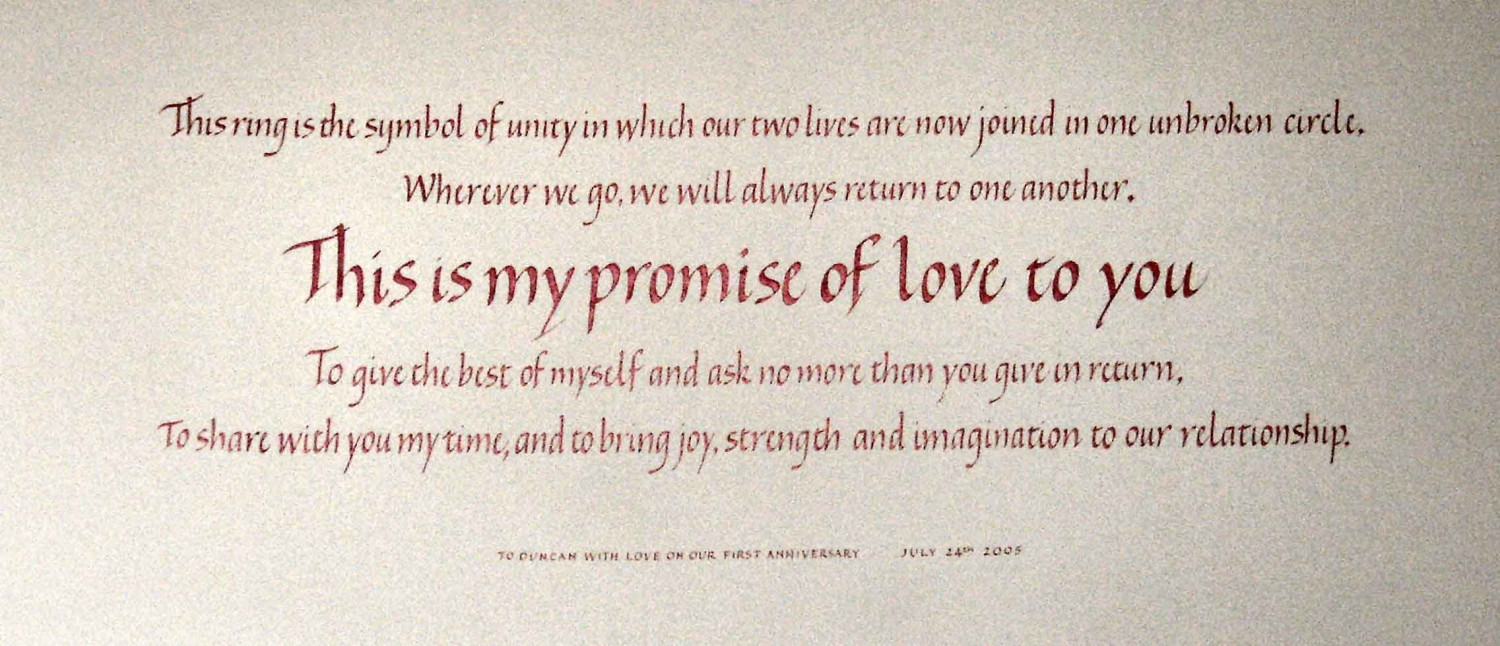 Wedding Vows
 5 Inspirations To Write Your Wedding Vows