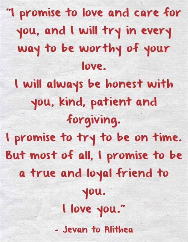 Wedding Vows That Make You Cry
 25 Heart melting Real Couple Wedding Vow Ideas to Make You