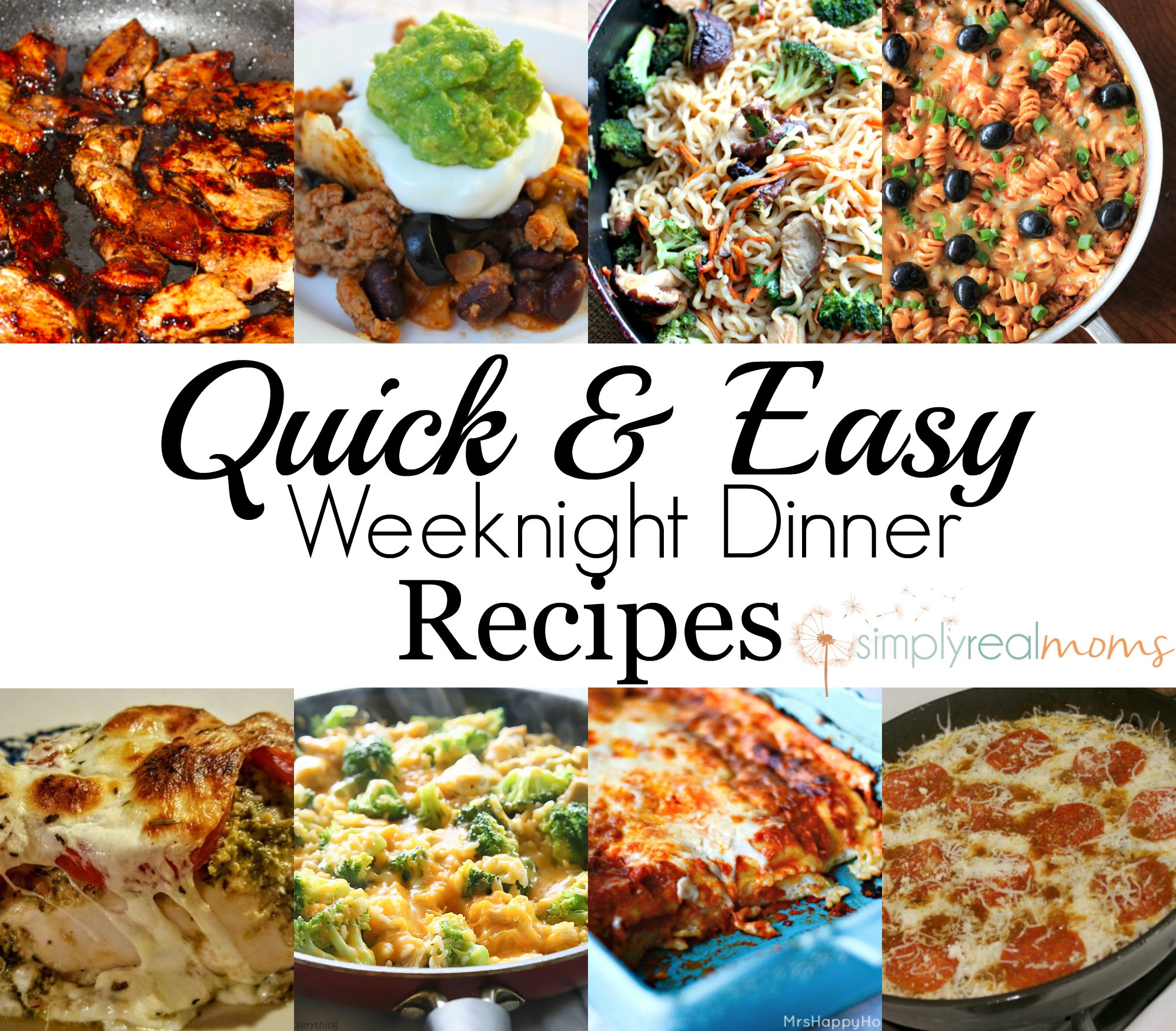 Weeknight Dinner Recipes
 Easy Weeknight Dinner Recipes Simply Real Moms