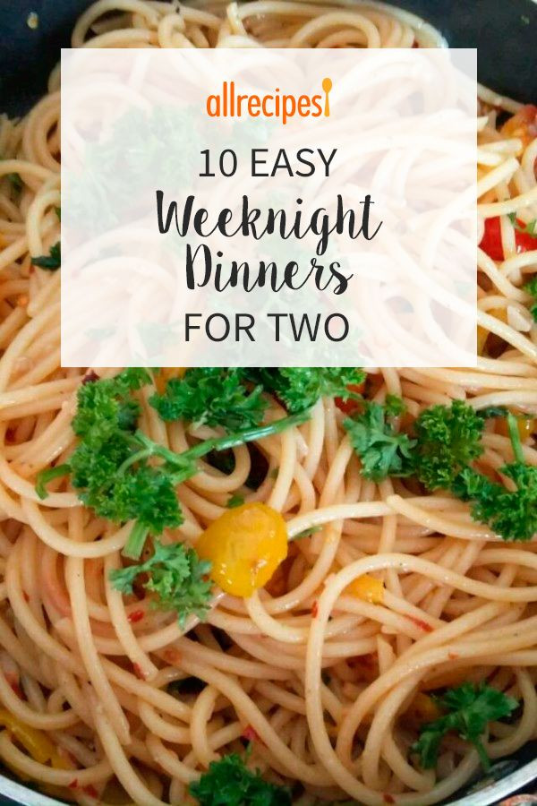 Weeknight Dinners For Two
 Easy Weeknight Dinners for Two With images