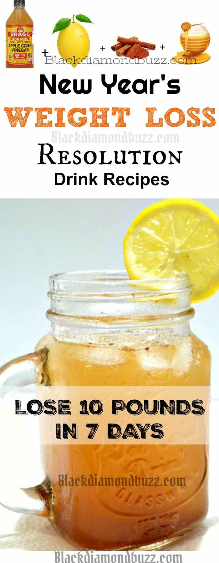 Weight Loss Detox Drink Recipes
 DIY Apple Cider Vinegar Detox Drink Recipe for Fat Burning