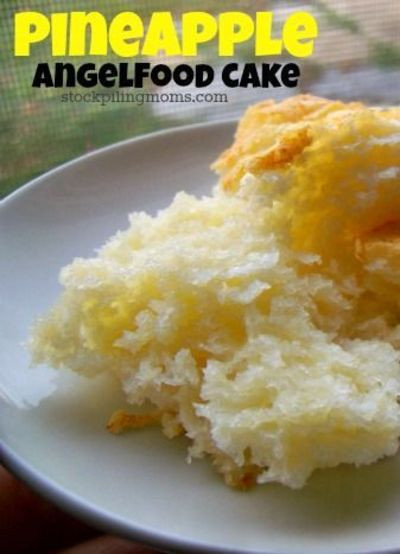 Weight Watcher Angel Food Cake
 Pineapple Angel Food Cake Recipe only 4 Weight Watchers