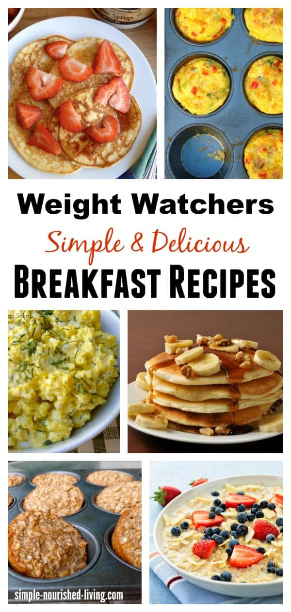 Weight Watcher Breakfast Recipes
 Weight Watchers Breakfast Recipes w Points Plus Values