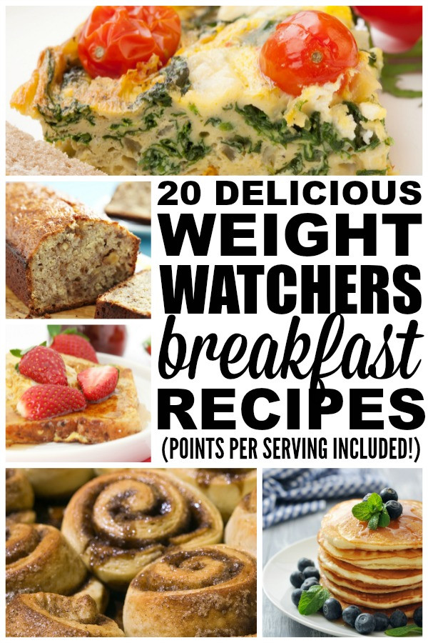 Weight Watcher Breakfast Recipes
 20 Weight Watchers breakfast recipes to kickstart your day