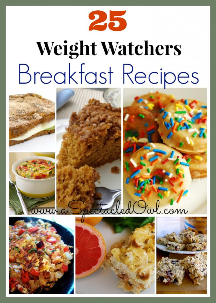 Weight Watcher Breakfast Recipes
 25 Weight Watchers BREAKFAST Recipes A Spectacled Owl