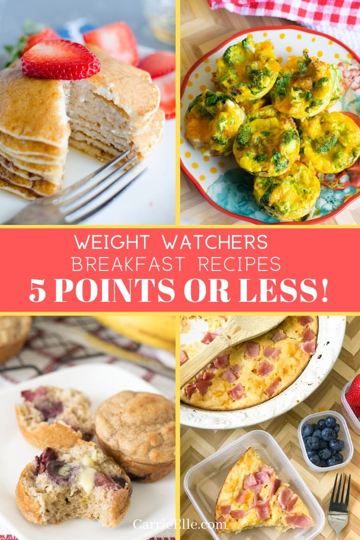 Weight Watcher Breakfast Recipes
 Weight Watchers Breakfast Recipes 5 Points or Less