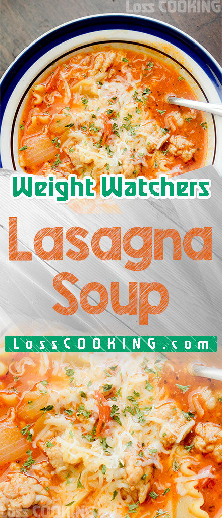 Weight Watchers Lasagna Soup
 Weight Watchers Lasagna Soup