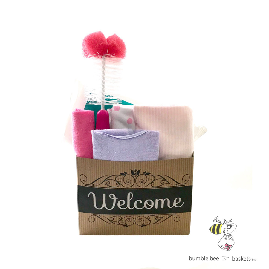 Welcome New Baby Gifts
 Wel e Baby Newborn Gift Basket Bumble Bee Baskets