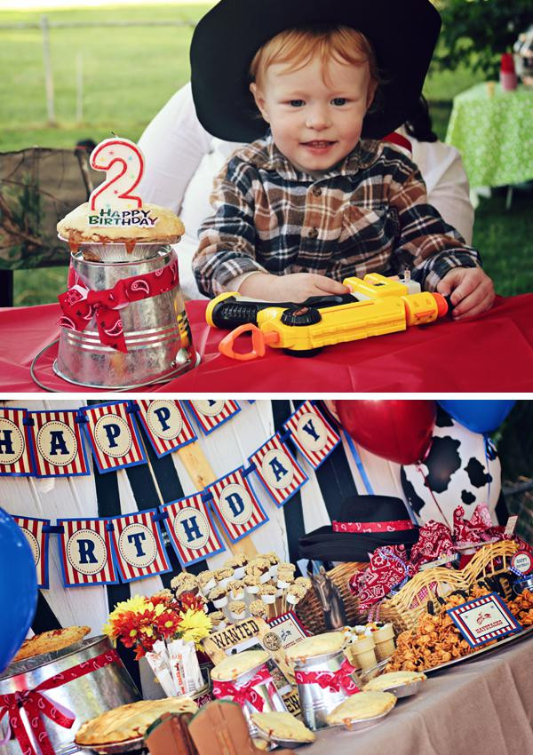 Western Birthday Party Supplies
 Kara s Party Ideas Western Cowboy Saddle Up 2nd Birthday