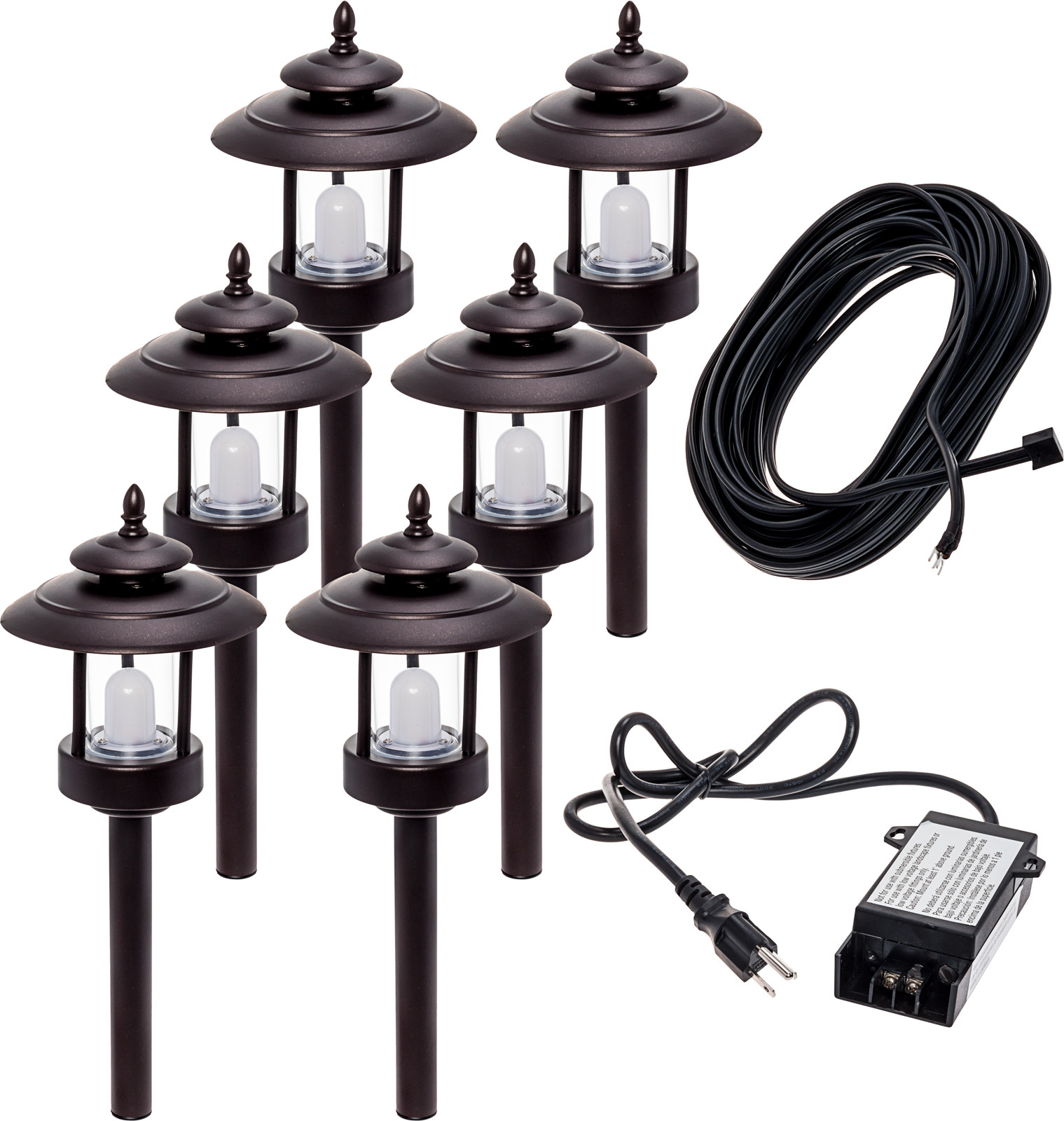 Westinghouse Landscape Light
 6 Pack Westinghouse Bronze 100 Lumen Low Voltage LED