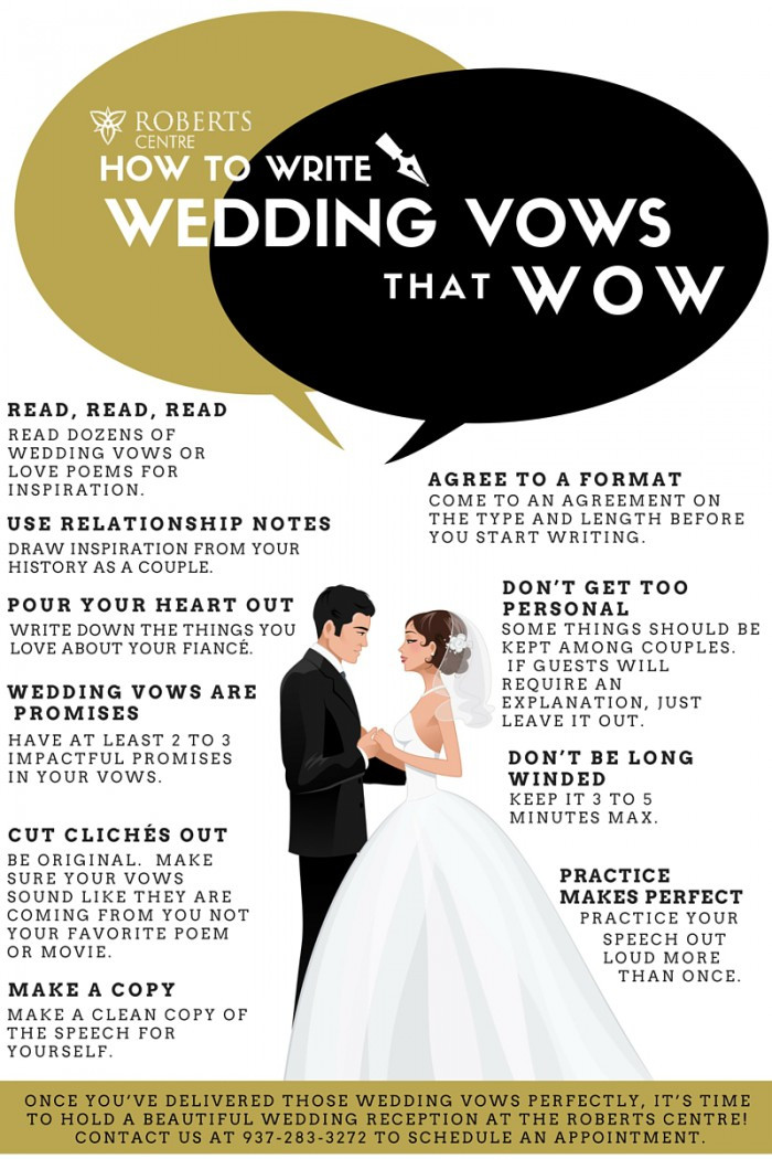 What Are Wedding Vows
 Wedding Vows that Wow Roberts Centre Roberts Centre