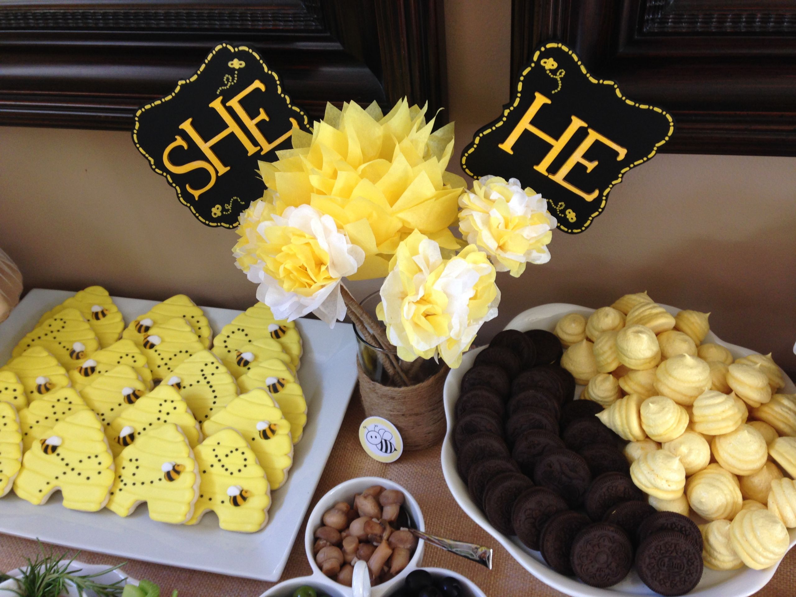 What Will It Bee Gender Reveal Party Ideas
 Our bumble bee themed gender reveal party