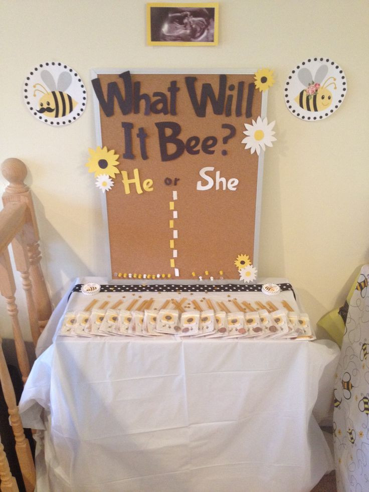 What Will It Bee Gender Reveal Party Ideas
 137 best images about What will it bee gender reveal
