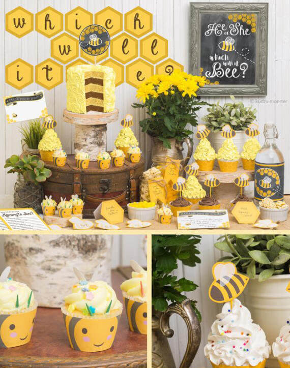 What Will It Bee Gender Reveal Party Ideas
 What Will it Bee Gender Reveal Party Ideas Halfpint