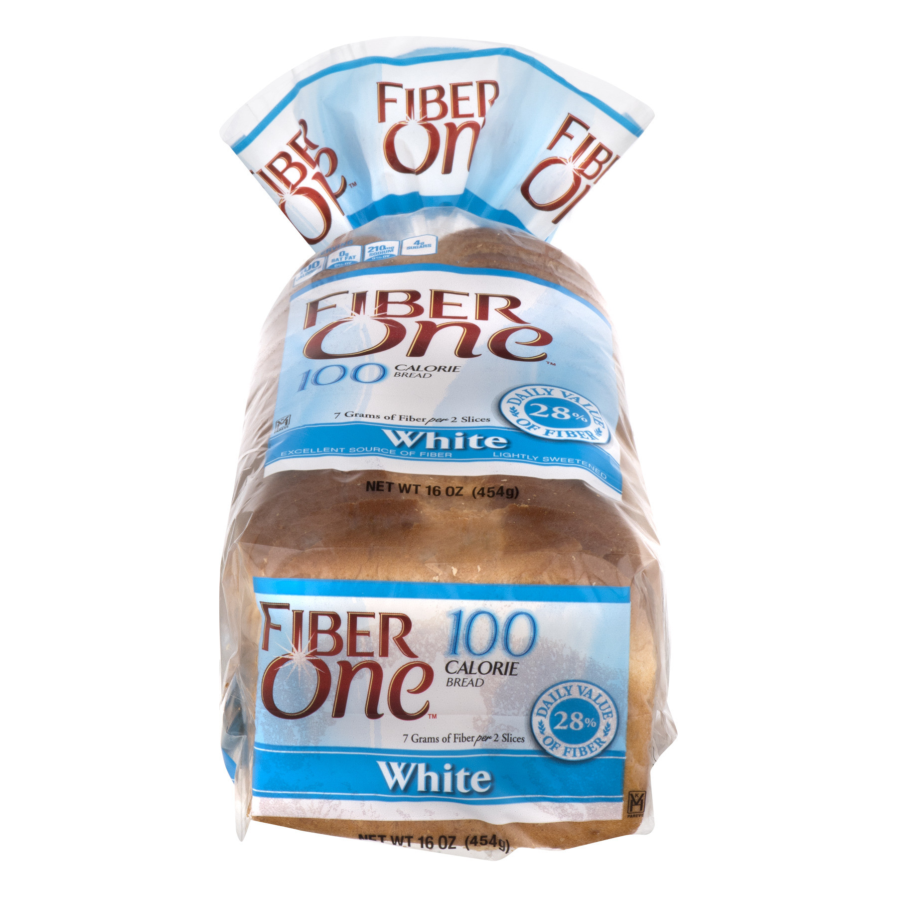 White Bread Fiber
 Fiber e 100 Calorie Bread White Walmart