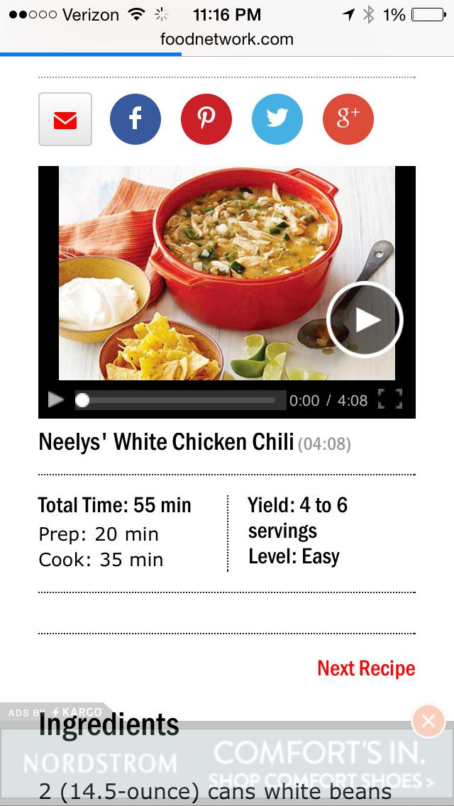 White Chicken Chili Food Network
 Chicken chili