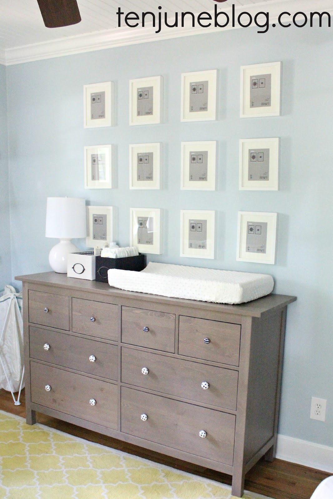 White Dressers For Baby Room
 Ten June Nursery Update Ikea Dresser Turned Changing