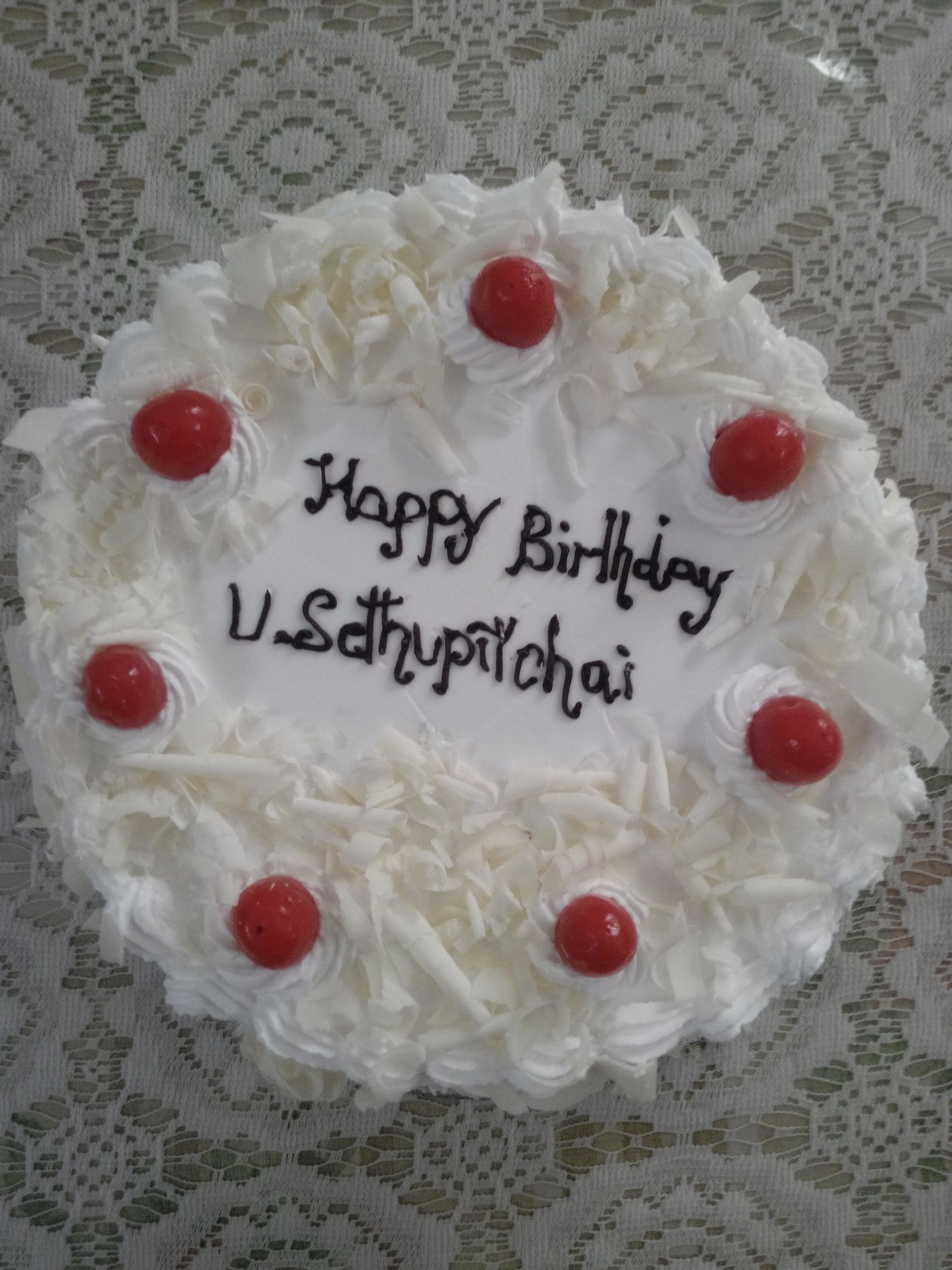 White Forest Cake
 White Forest Cake Order line Bangalore