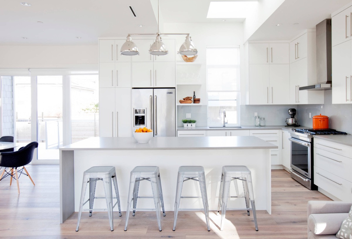 White Gray Kitchen
 30 Gorgeous Grey and White Kitchens that Get Their Mix Right